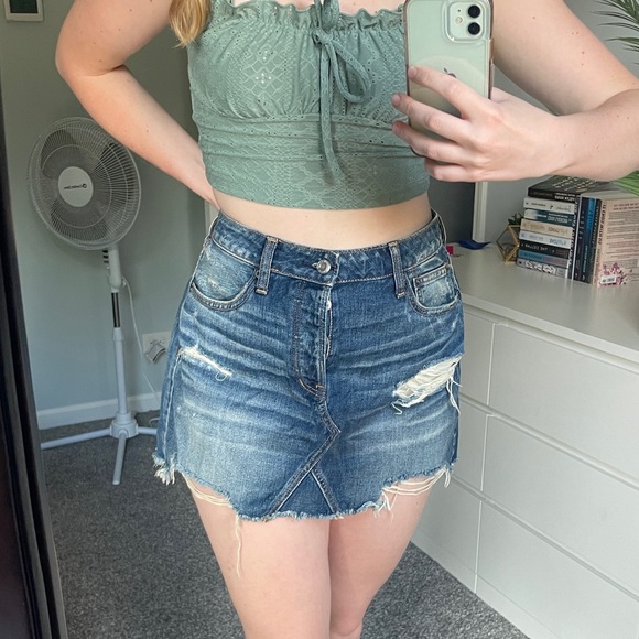 American Eagle Outfitters Dresses & Skirts - American Eagle Jean Mini Skirt